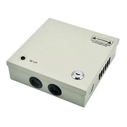 Bloc alimentation CamÃ©ra CCTV 4 Output