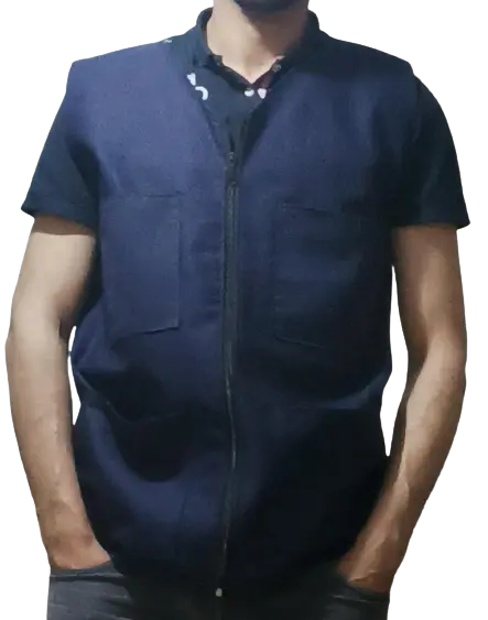 Gilet Bleu Police