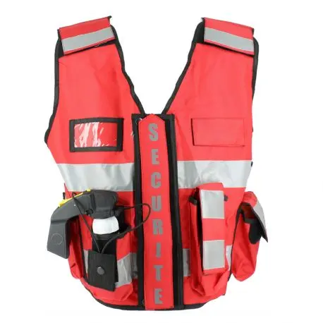 Gilet haute visibilitÃ© Rouge